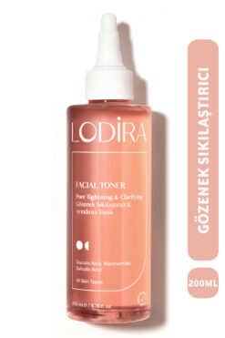 Lodira Cosmetic Gözenek Sıkılaştırıcı Leke Karşıtı Glikolik Asit Içerikli Tonik 200 ml