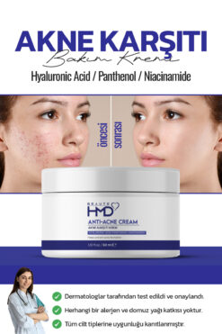 BEAUTE HMD Sivılce Önleyici, Sivılce ve Akne Karşıtı, Leke Gidermeye Yardımcı Bakım Kremi 50ml