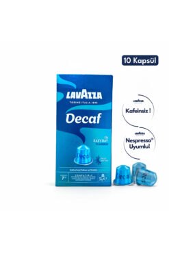 LavAzza Decaf 10'lu Paket | Nespresso Uyumlu Kapsül Kahve | Kafeinsiz kahve