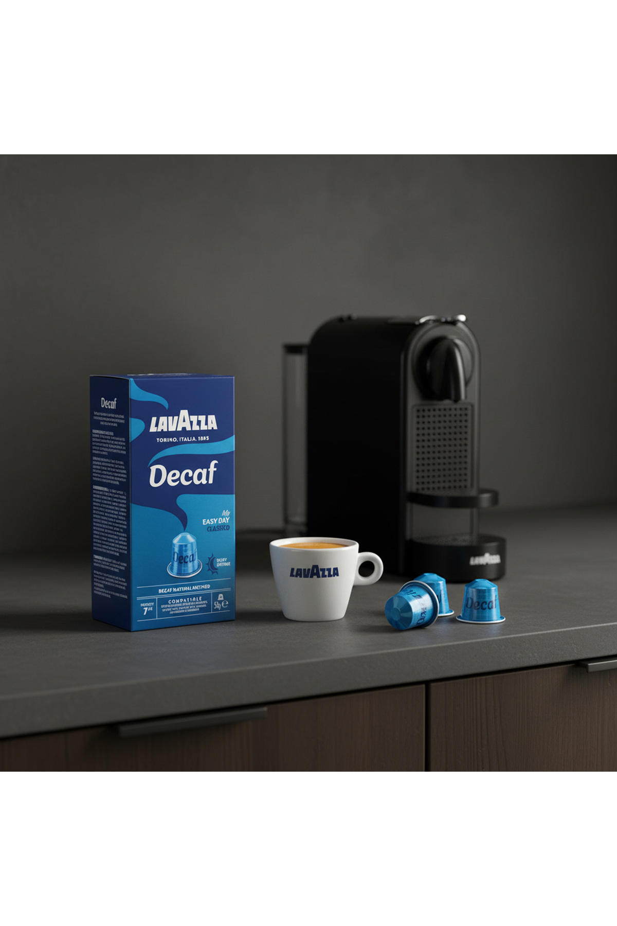 LavAzza Decaf 10'lu Paket | Nespresso Uyumlu Kapsül Kahve | Kafeinsiz kahve - Görsel 2