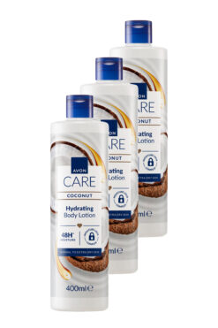 AVON Care Hindistan Cevizi Yağı İçeren Vücut Losyonu 400 Ml. Üçlü Set