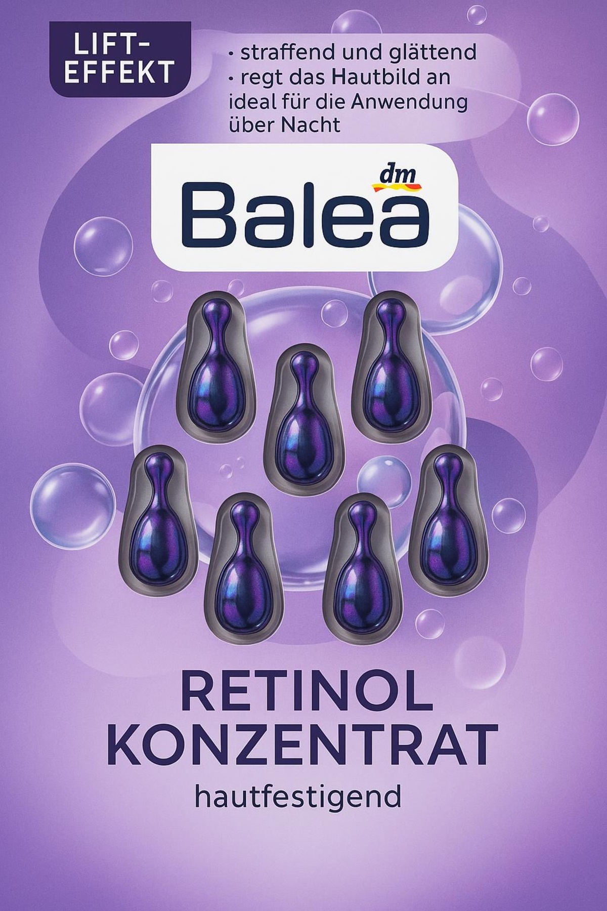 BALEA RETİNOL KONZENTRAT KAPSÜL KONSANTRESİ (CİLT SIKILAŞTIRICI KAPSÜL)