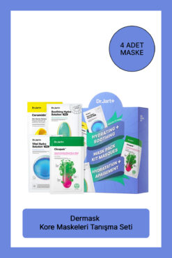 Dr.Jart+ Nemlendirici & Yatıştırıcı Maske Seti | 4 Adet Maske