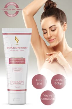 Sambrossa Beyazlatıcı Krem Aydınlatıcı & Parlatıcı Etkili Yüz, Genital & Koltuk Altı Için 75ml