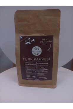 Coff-line Koyu Kavrum Türk Kahvesi – Yoğun Köpük & Güçlü Aroma