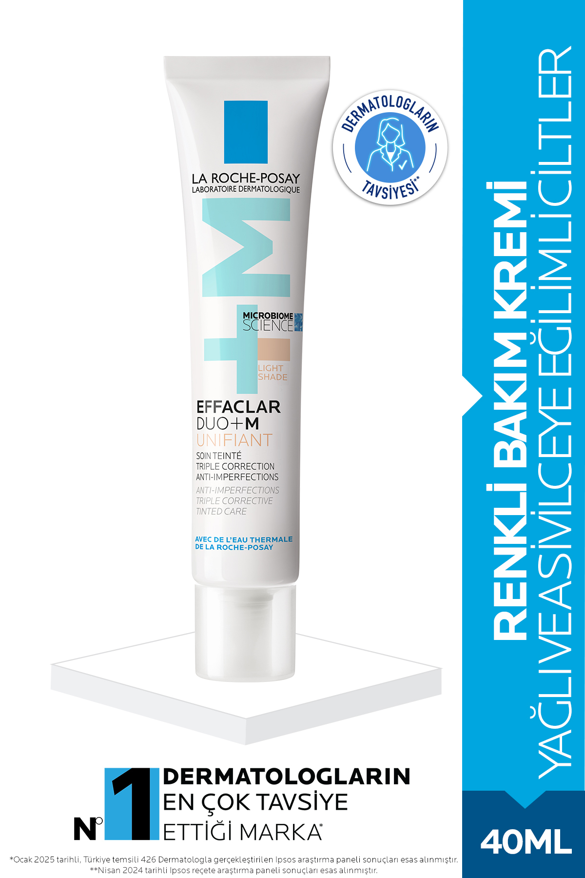 La Roche Posay Effaclar Duo (+) M Unifiant Light Cream 40 ml