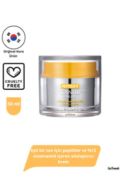 Medipeel Peptide 9 Vitanol Pro Cream 50 ml Cilt Elastikiyetini ve Ton Dengesini Peptitli Krem M0409