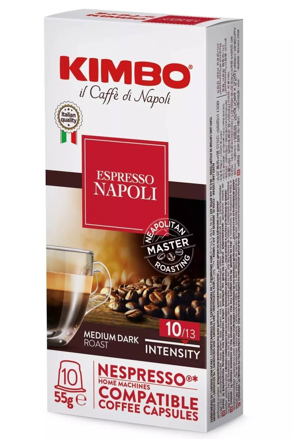 Kimbo Napoli Nespresso Uyumlu Kapsül Kahve (10’LU KUTUDA)