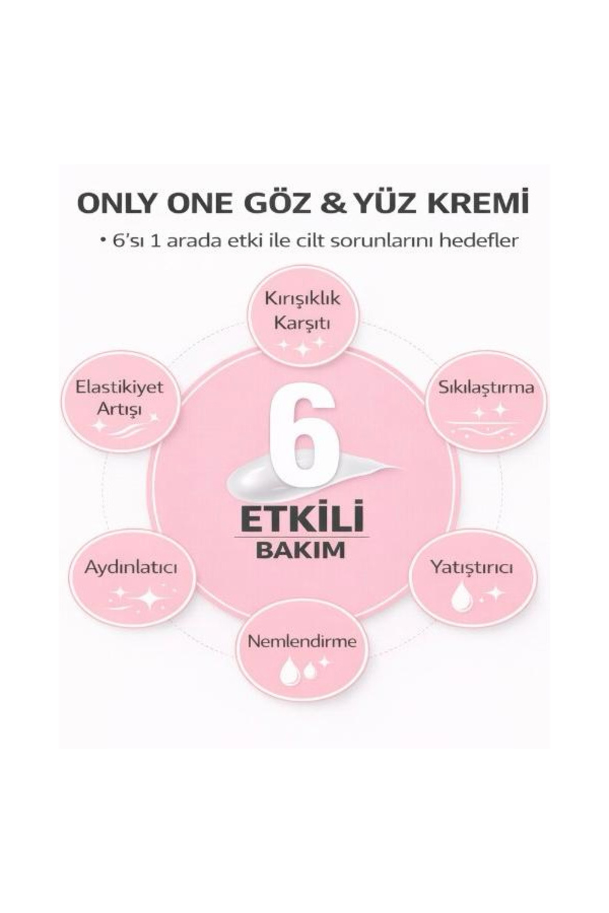 Mizon Only One Göz ve Yüz İçin Tek Bakım Kremi 30 ml - 6 Etkili Kırışıklık Karşıtı Yoğun Bakım - Görsel 3