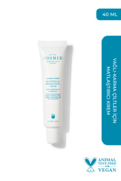 COSMED Yağlı/Karma Ciltler İçin Matlaştırıcı Etkili Krem/MATIFYING & REBALANCING CREAM 40ML