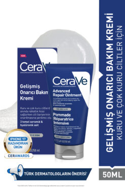 CeraVe Kuru Ciltler İçin Gelişmiş Onarıcı Bakım Kremi 50 ml
