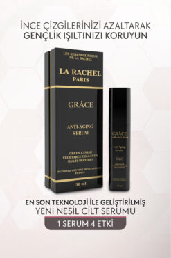 La Rachel Green Havyar ve Peptit İçeren Yoğun Anti-Aging Serum | Kırışıklık Karşıtı ve Elastikiyet Desteği