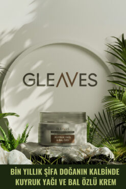 Gleaves Naturals Kuyruk Yağı Ve Bal Özlü Yoğun Nemlendirici Yüz Kremi 100ml