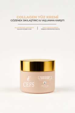 cefs Yaşlanma Karşıtı Kırışıklık & Dolgunlaştırıcı Kolajen Anti-Aging Cilt Bakım Kremi 50 Ml