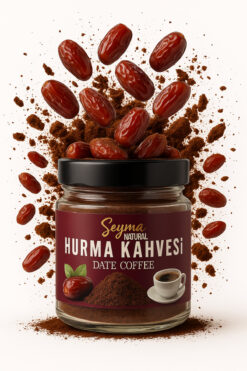 ŞEYMA NATUREL Hurma Çekirdeği Kahvesi ( 60 Kullanım ) 1 Aylık Net 150 GR