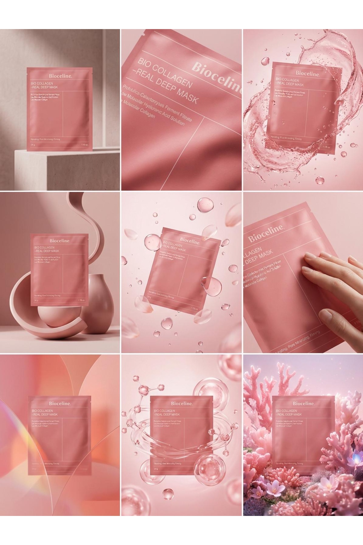 Bioceline bio collagen real deep mask 3'lü paket - Görsel 2