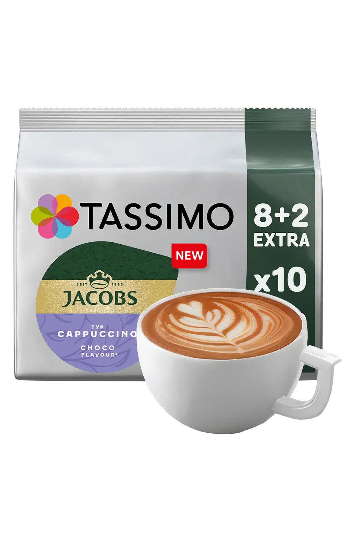 tassimo typ Cappucıno Choco flavour 8+2