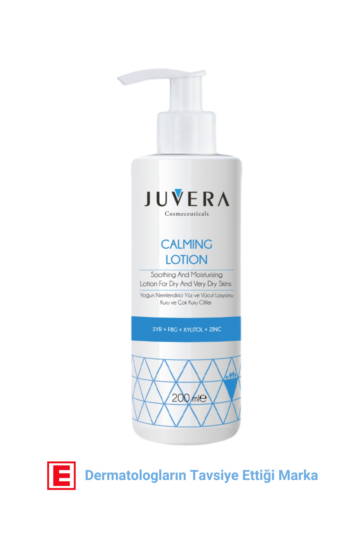 JUVERA Cosmeceuticals Yoğun Nemlendirici Yüz Vücut Losyonu - Kuru Ve Atopik Ciltler - Calming Lotion 200 Ml 8682665350038 - Görsel 3
