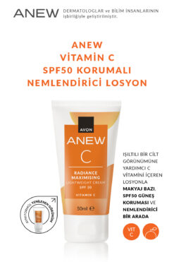 AVON Anew Vitamin C Spf50 Korumalı Nemlendirici Losyon 50 Ml.