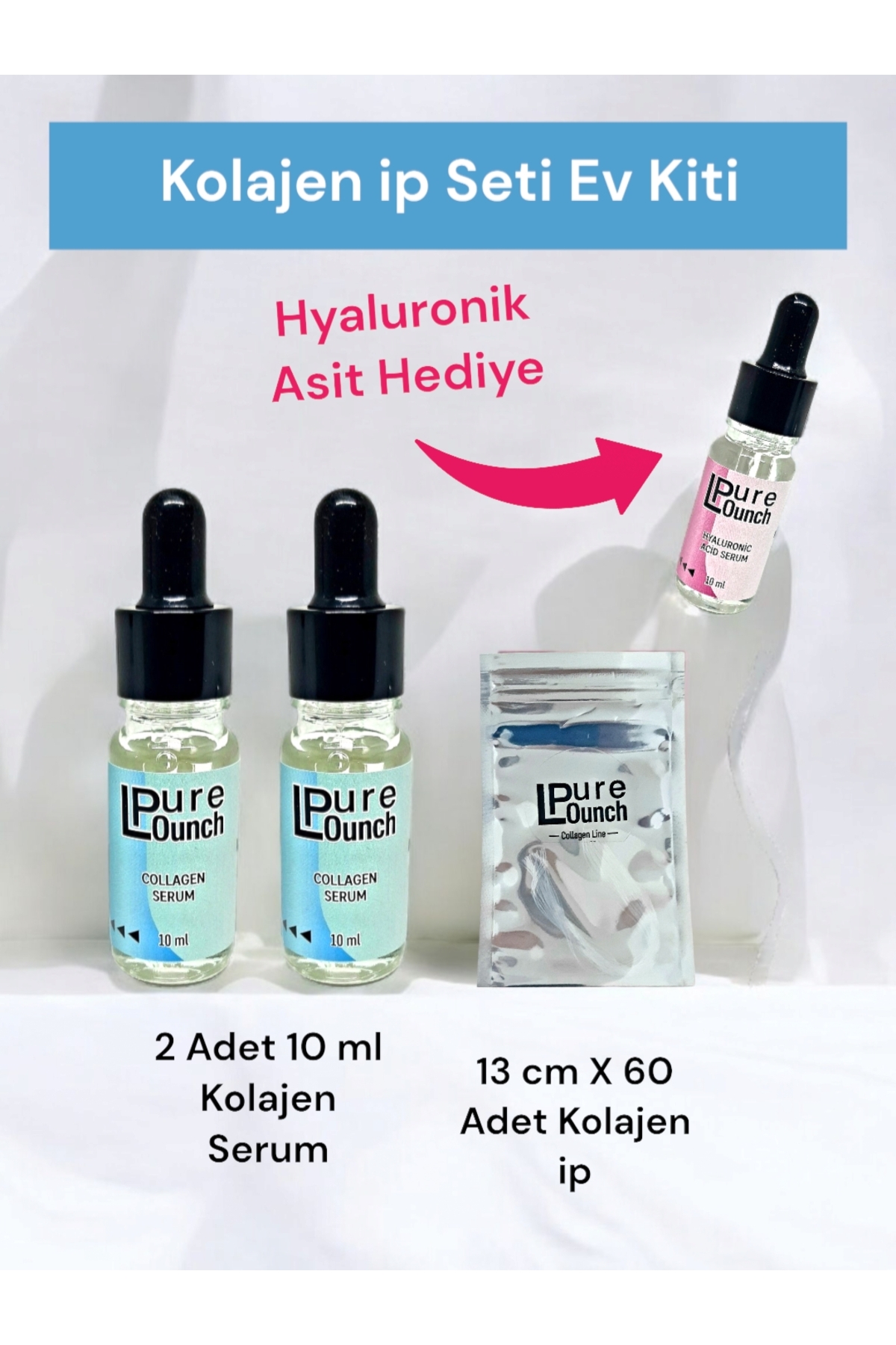 Purlounch Kolajen Ip Serum Set