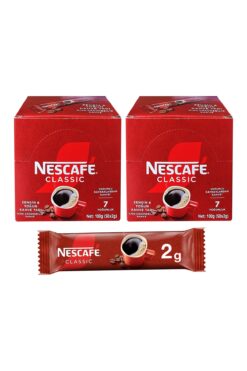 Nescafe Classic 2 gr 50 li x 2 Kutu (100 Adet)