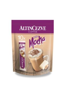 Altıncezve 3ü1 Arada | Üçü Bir Arada White Mocha Beyaz Çikolata Aromalı 10′ Lu Paket (TEK IÇİMLİK) -
