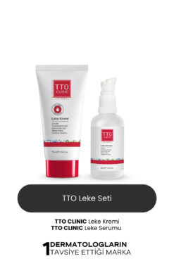 TTO CLINIC LEKE KREMİ 75ML + LEKE SERUMU 50ML
