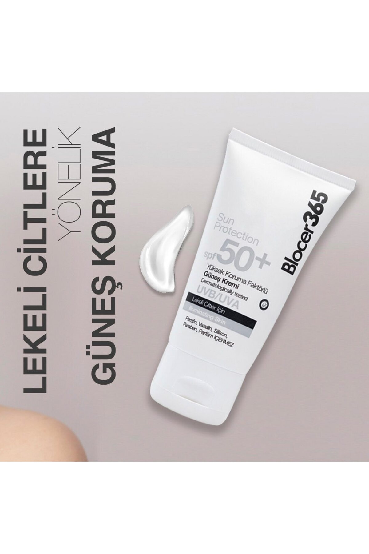 Genel Markalar Blocer365 Lekeli Cilt Güneş Kremi SPF50+ 50 ml
