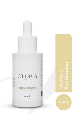 C'LOPIA BEAUTY Leke Karşıtı C Vitamini Serum, Hyaluronik Asit, Propolis, Aydınlatıcı, Kolajen Üretimi, Antioksidan