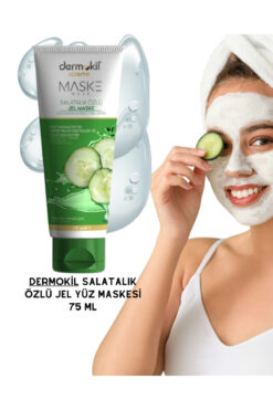 Dermokil DERMOKİL XTREME Salatalık Özlü Jel Yüz Maskesi 75 ml