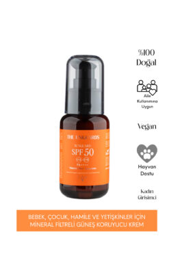 NOVERA ORGANIC The Uniguards 50 Spf Vegan, Doğal, Organik, Mineral Filtreli, Bebek, Çocuk, Hamile Güneş Kremi 50 ml