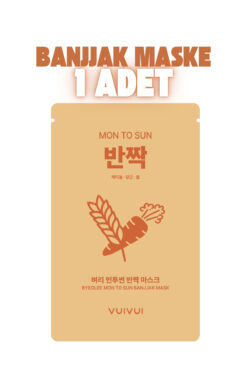 byeolee Tekli 1 Adet Pirinç Özlü Retinol CB50 Pancar Elma Havuç Özlü Canlılık Ve ışıltı Veren Kore Yüz Maske