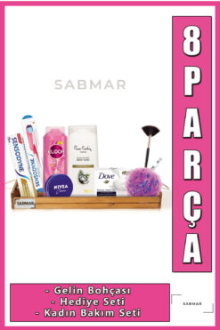 Elidor Kadın Kişisel Bakım Seti – Hediyelik Özel Paket Gelin Bohçası Nişan Bohça Kozmetik Seti 2025021shp