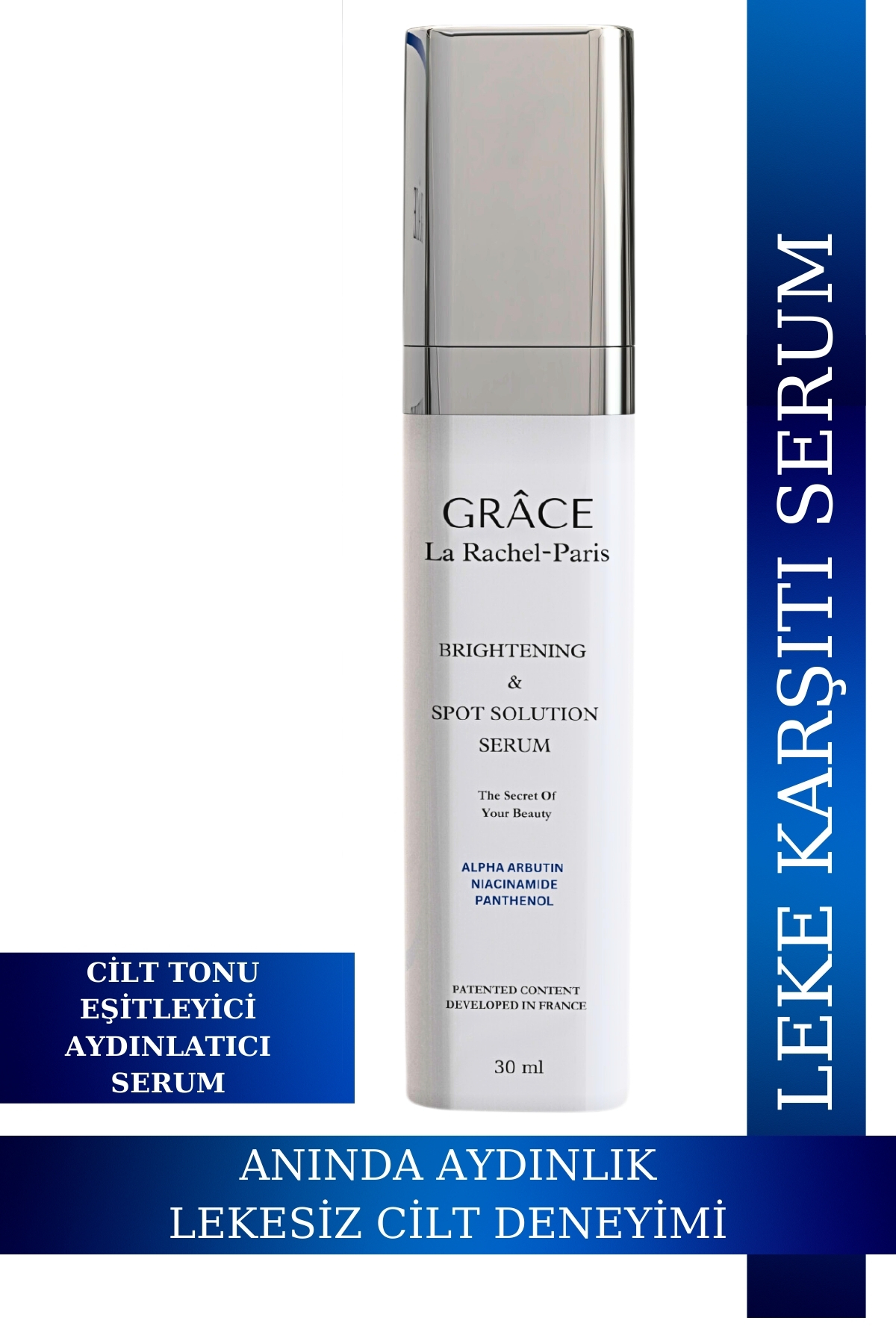 La Rachel Anında Aydınlatma ve Leke Karşıtı Etki-1 Serum 4 Etki-Aydınlatma, Leke Karşıtı, Yenileme,Nemlendirme