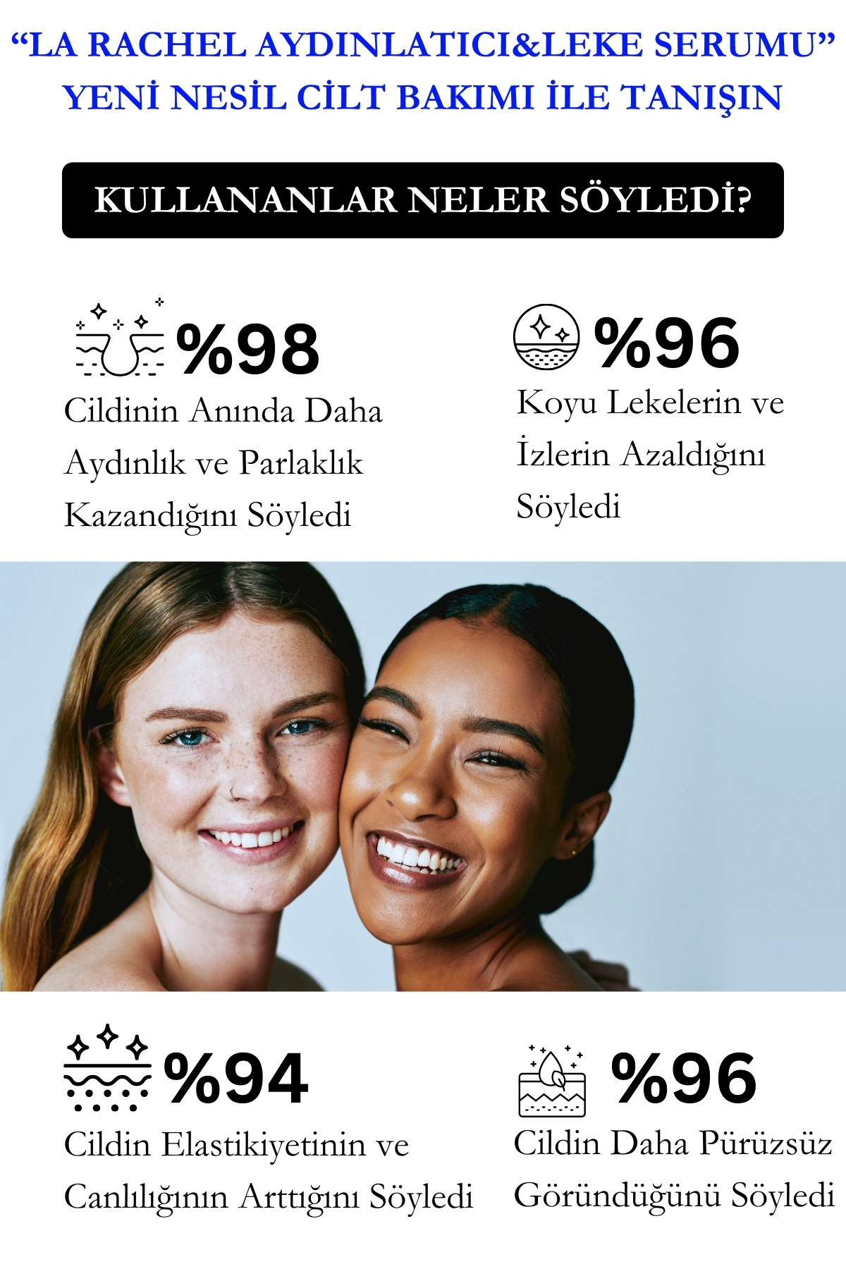 La Rachel Anında Aydınlatma ve Leke Karşıtı Etki-1 Serum 4 Etki-Aydınlatma, Leke Karşıtı, Yenileme,Nemlendirme - Görsel 3