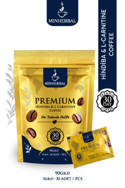 Minherbal L-Karnitin Takviyeli Hindiba Kahve