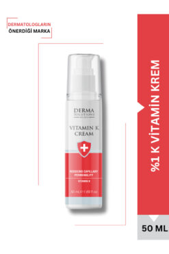DermaSolutions VİTAMİN K %1 KREM - Kılcal Geçirgenliği Azaltan K Vitaminli Krem