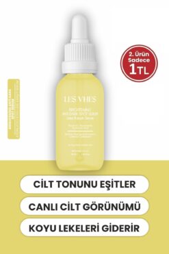 Umut's Leke Karşıtı ve Cilt Tonu Eşitleyen Cilt Serumu, Glutatyon & Niacinamide Etkili 30ml