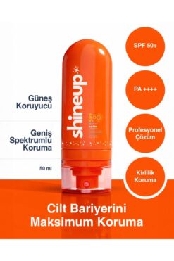 shineup Sun Kiss SPF Güneş Koruyucu Nemlendirici Krem