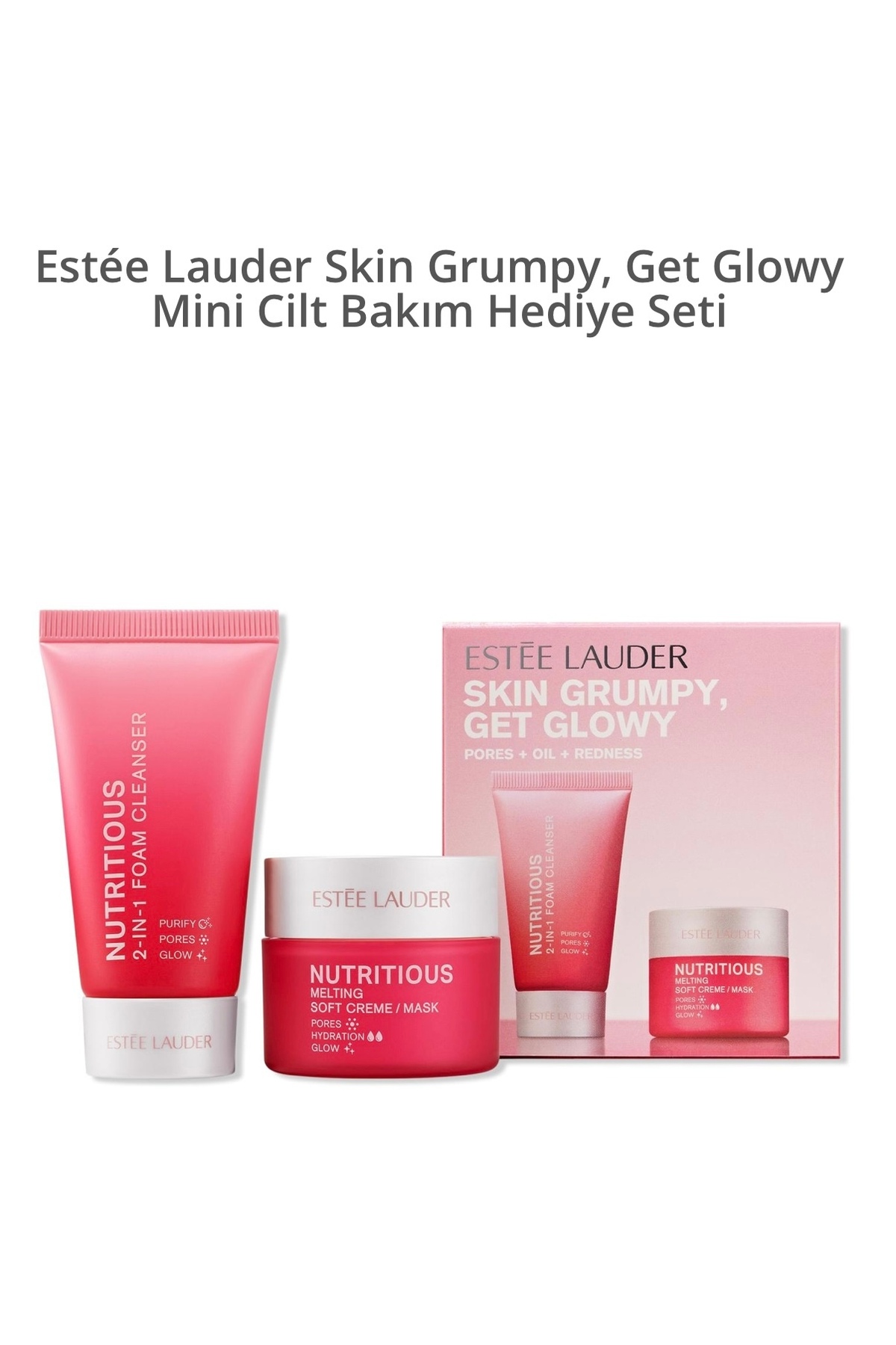 Estee Lauder Estée Lauder Skin Grumpy, Get GlowyMini Cilt Bakım Hediye Seti