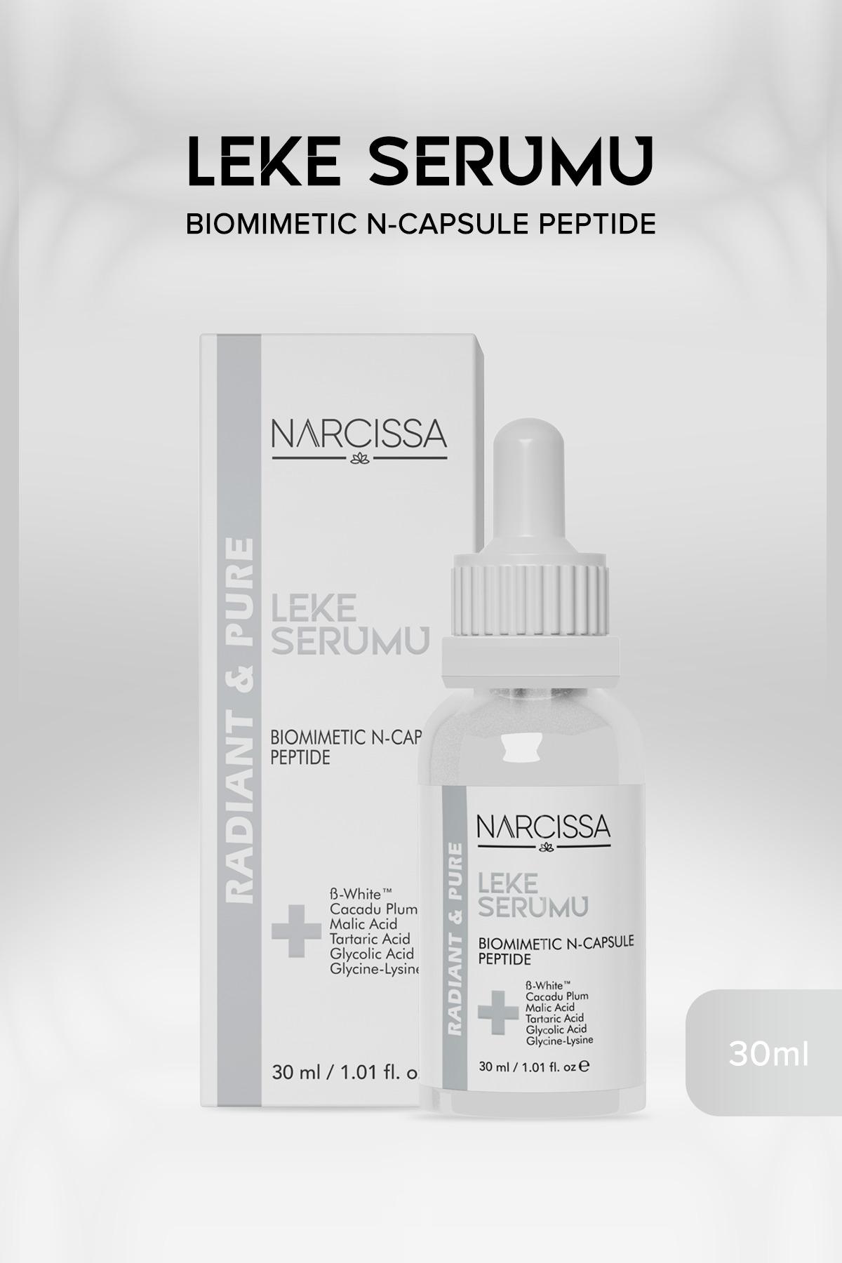 Narcissa Leke Serumu - Aydınlatıcı Ve Cilt Tonu Eşitleyici 30 ml