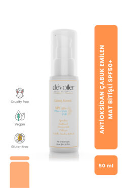 Devoiler Güneş Kremi Spf50 Yaşlanma Karşıtı Gözenek Sıkılaştırıcı Cilt Tonu Eşitleyici Renksiz