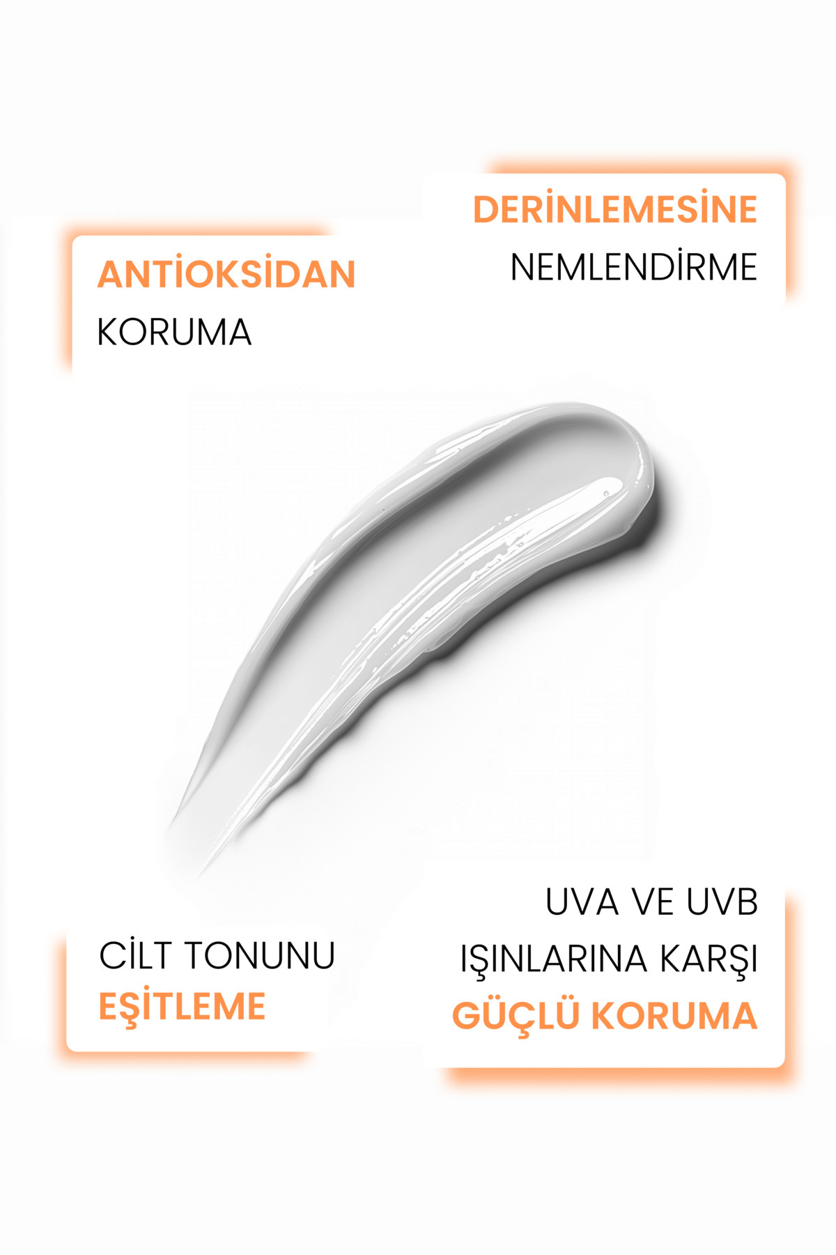 Devoiler Güneş Kremi Spf50 Yaşlanma Karşıtı Gözenek Sıkılaştırıcı Cilt Tonu Eşitleyici Renksiz - Görsel 3