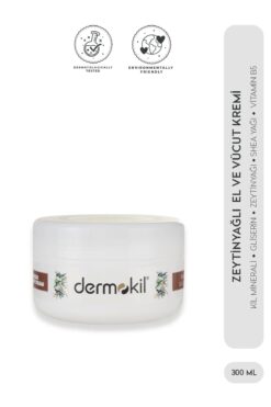 Dermokil El , Yüz ve Vücut Bakım Kremi Zeytinyağı 300 ml