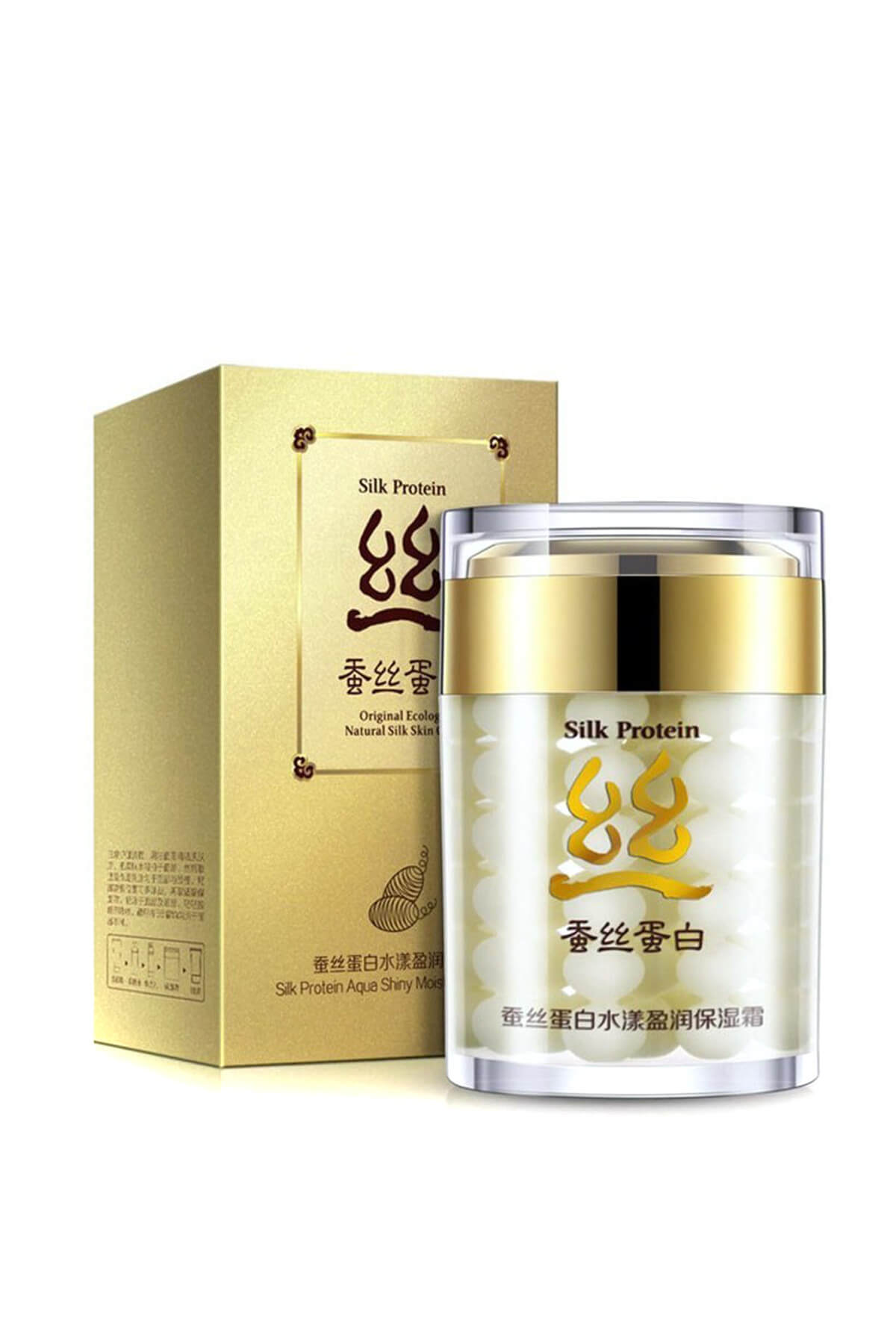 Bioaqua 2in1 Ipek Proteinleri Anti-age Kolajen Kremi 60 Gr