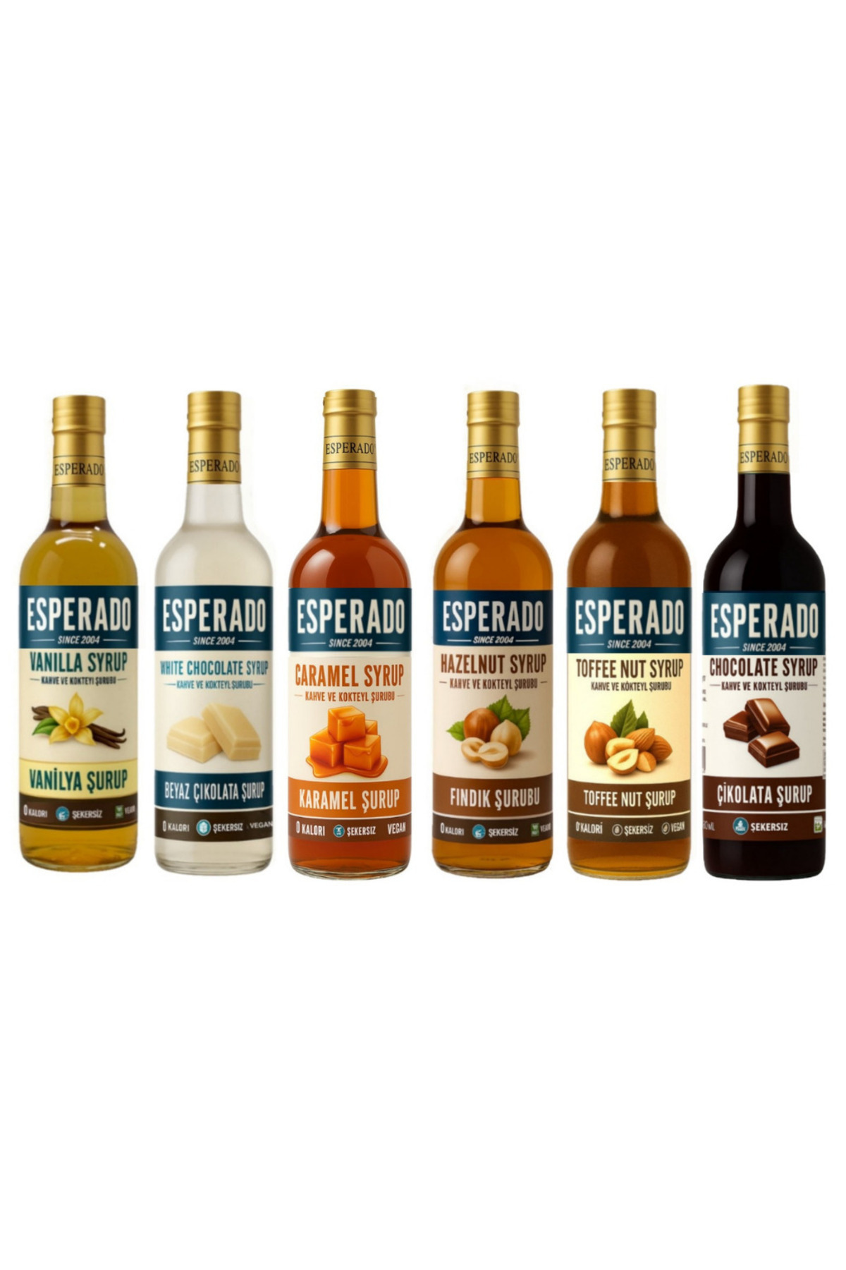 ESPERADO Şekersiz Sugar Free Ekonomik 6 Lı Coffee Set 750 ml X 6 Adet - Görsel 3