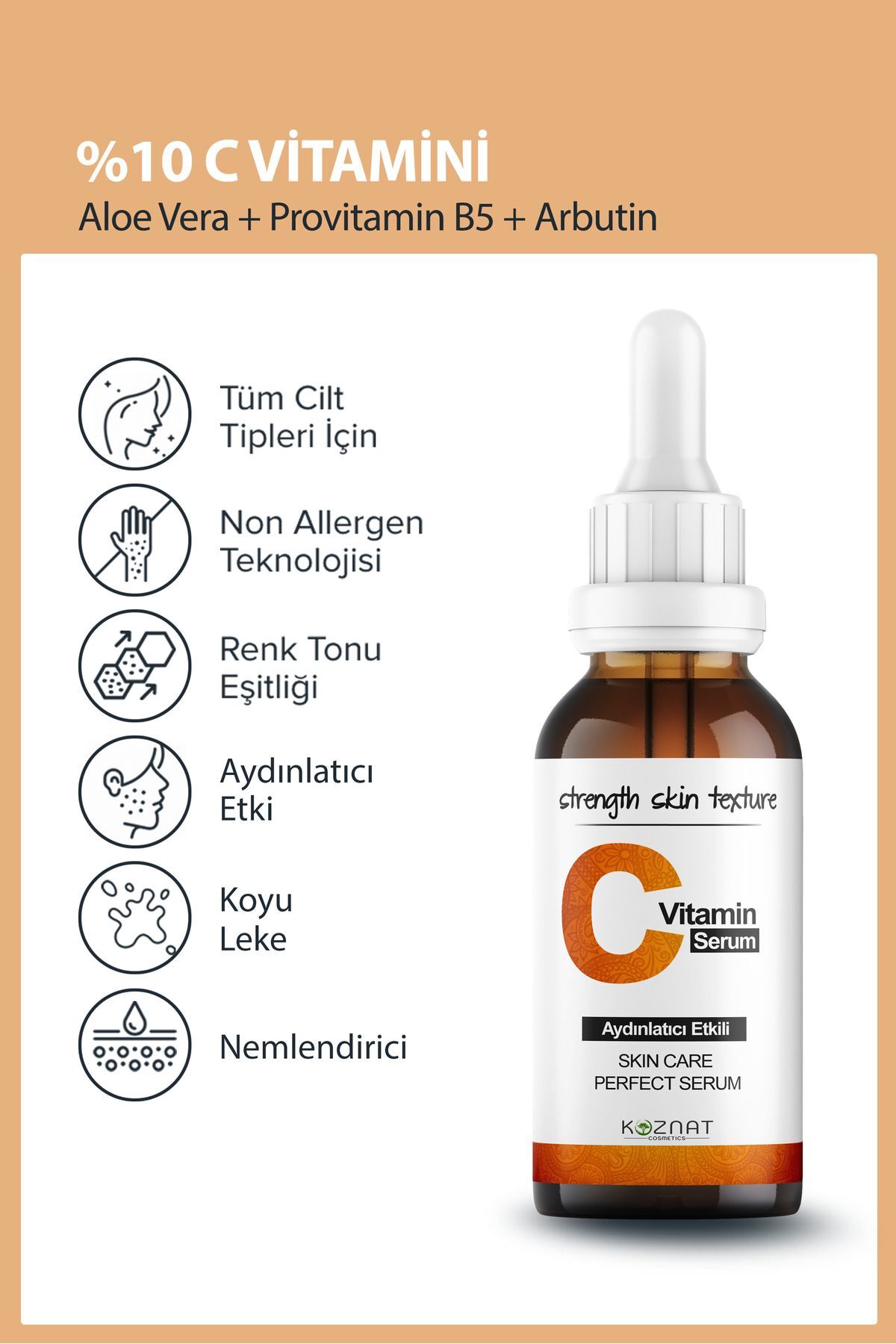 Koznat C Vitamini Collagen 2' Li Serum Paketi - Görsel 2