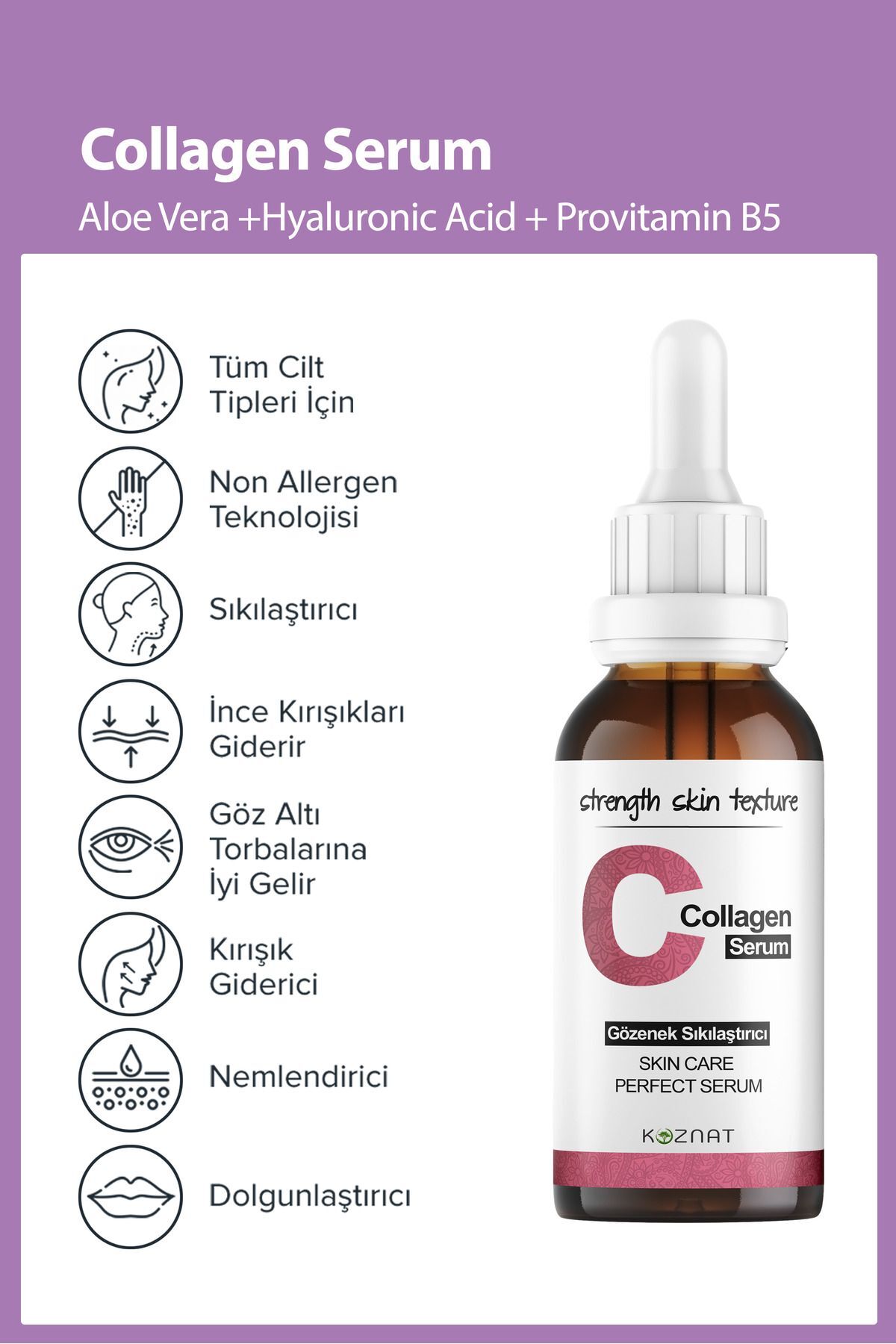 Koznat C Vitamini Collagen 2' Li Serum Paketi - Görsel 3
