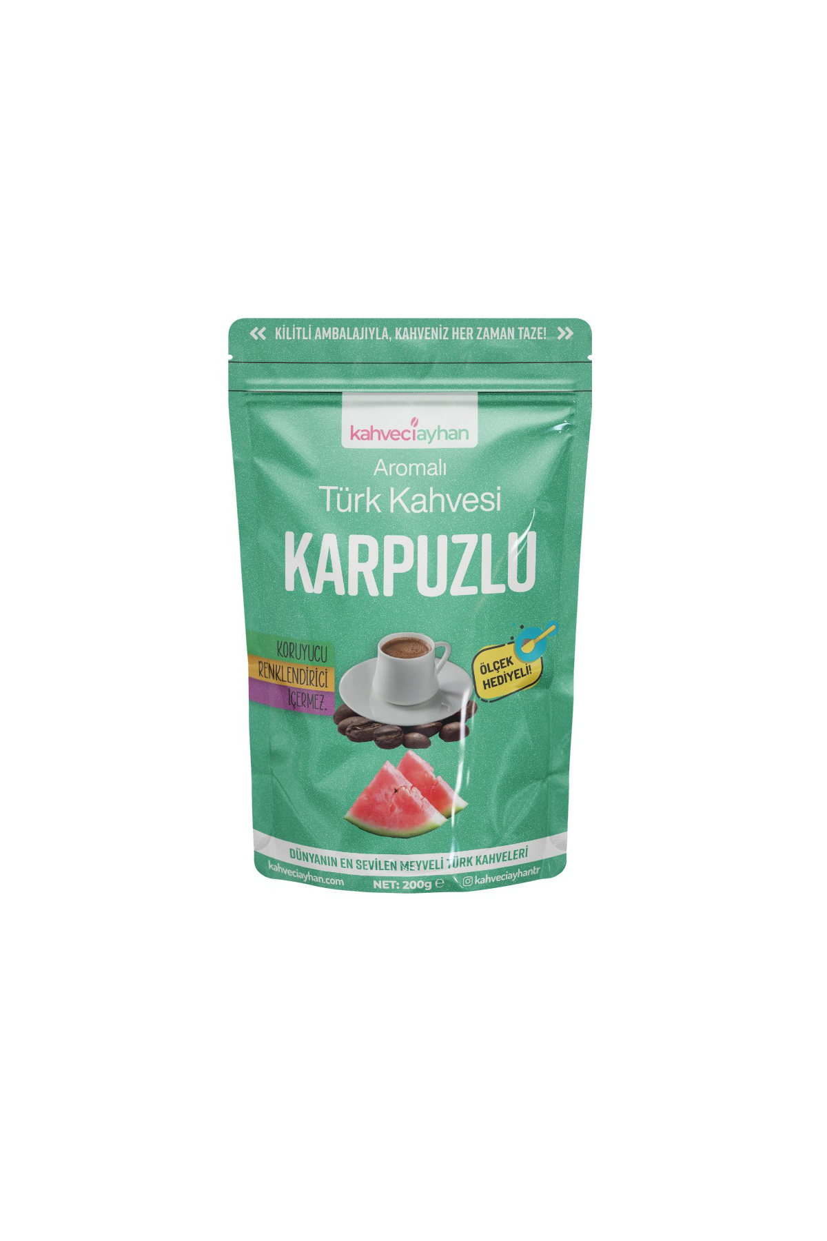 kahveciayhan 200g Karpuzlu Türk Kahvesi-sütlü