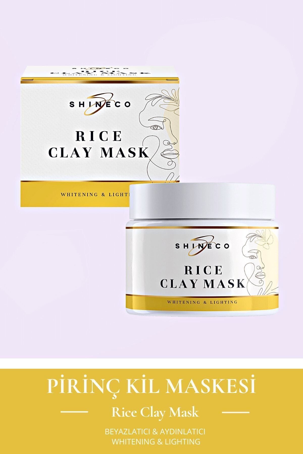 Shineco Pirinç Maske 50 Ml - Beyazlatıcı Etki, Cilt Aydınlatma, Yenileme, Gözenek Sıkılaştırma - Görsel 2